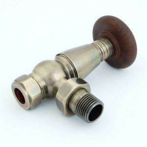 BEN-AB Bentley radiator valve antique brass thermostatic valve head