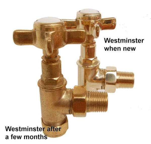 WESTMIN-AG-UB westminster victorian cast iron radiator valve detail